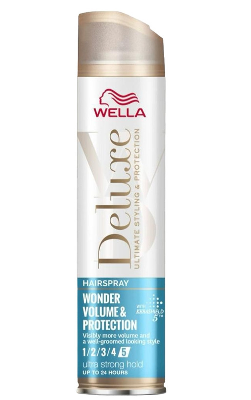 اسپری مو ولا مدل deluxe wonder volume and protection درجه سختی 5 حجم 250 میل