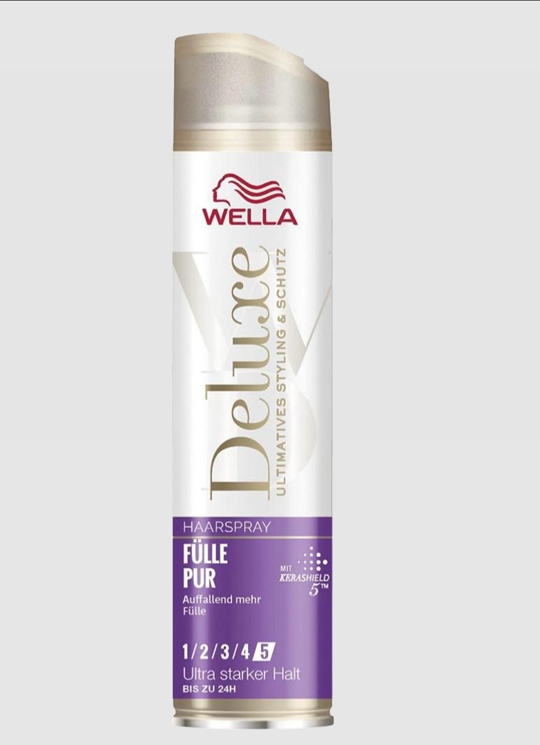 اسپری مو ولا مدل deluxe fulle pur درجه سختی 5 حجم 250 میل