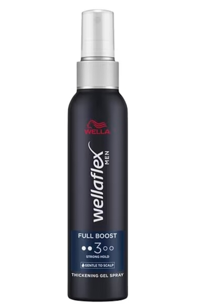 ژل اسپری ضخیم کننده مو Wellaflex Men Thickening Gel Spray درجه سختی 3 حجم 150 میل