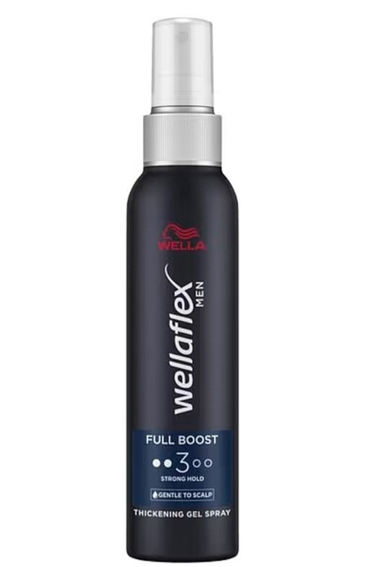 ژل اسپری ضخیم کننده مو Wellaflex Men Thickening Gel Spray درجه سختی 3 حجم 150 میل